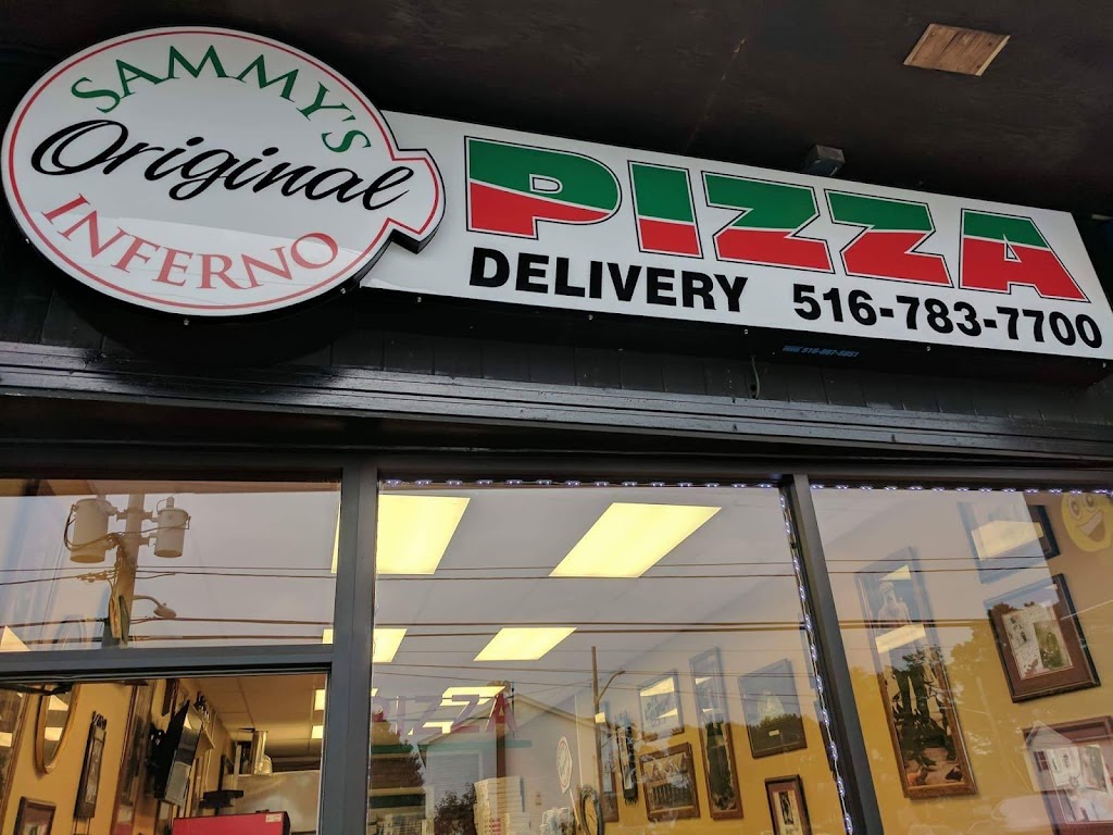 Sammys Original Pizza Inferno | 4121, 495 Newbridge Rd, East Meadow, NY 11554 | Phone: (516) 783-7700