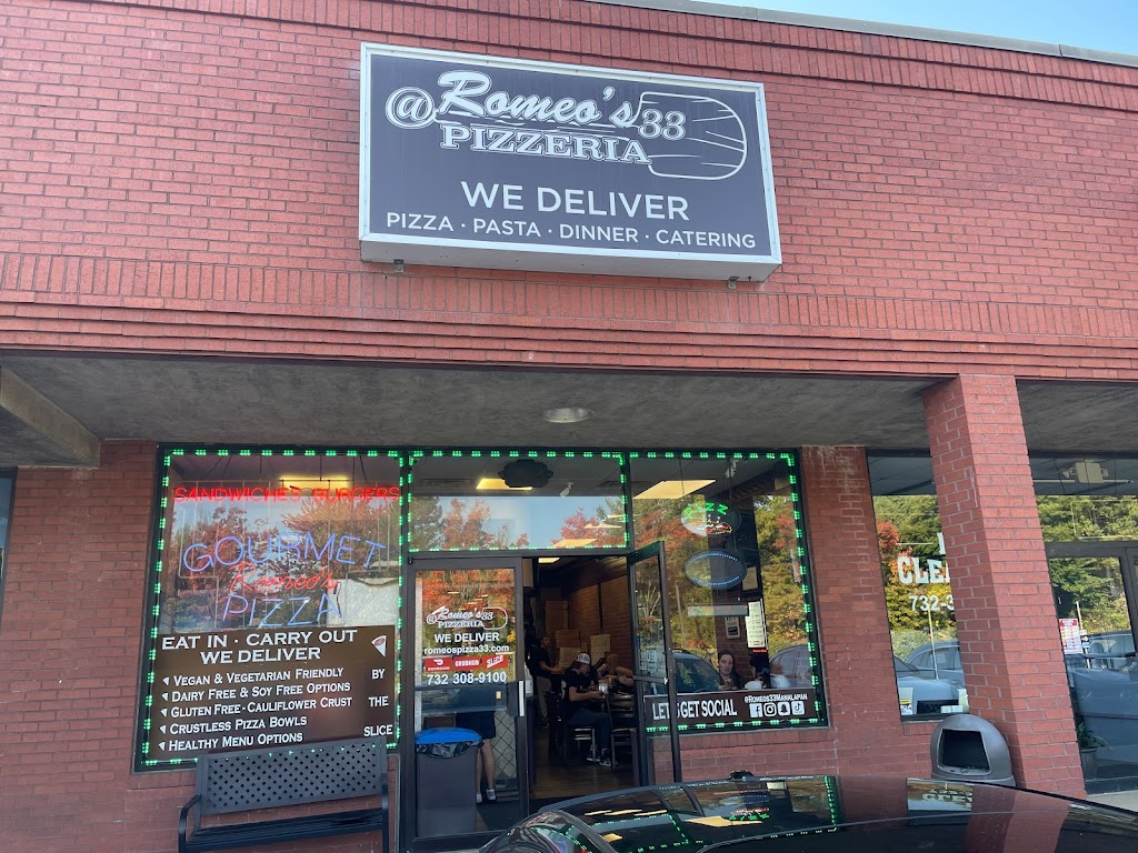 Romeos Pizza | 130 Route 33 West. Andee Plaza, Manalapan Township, NJ 07726 | Phone: (732) 308-9100