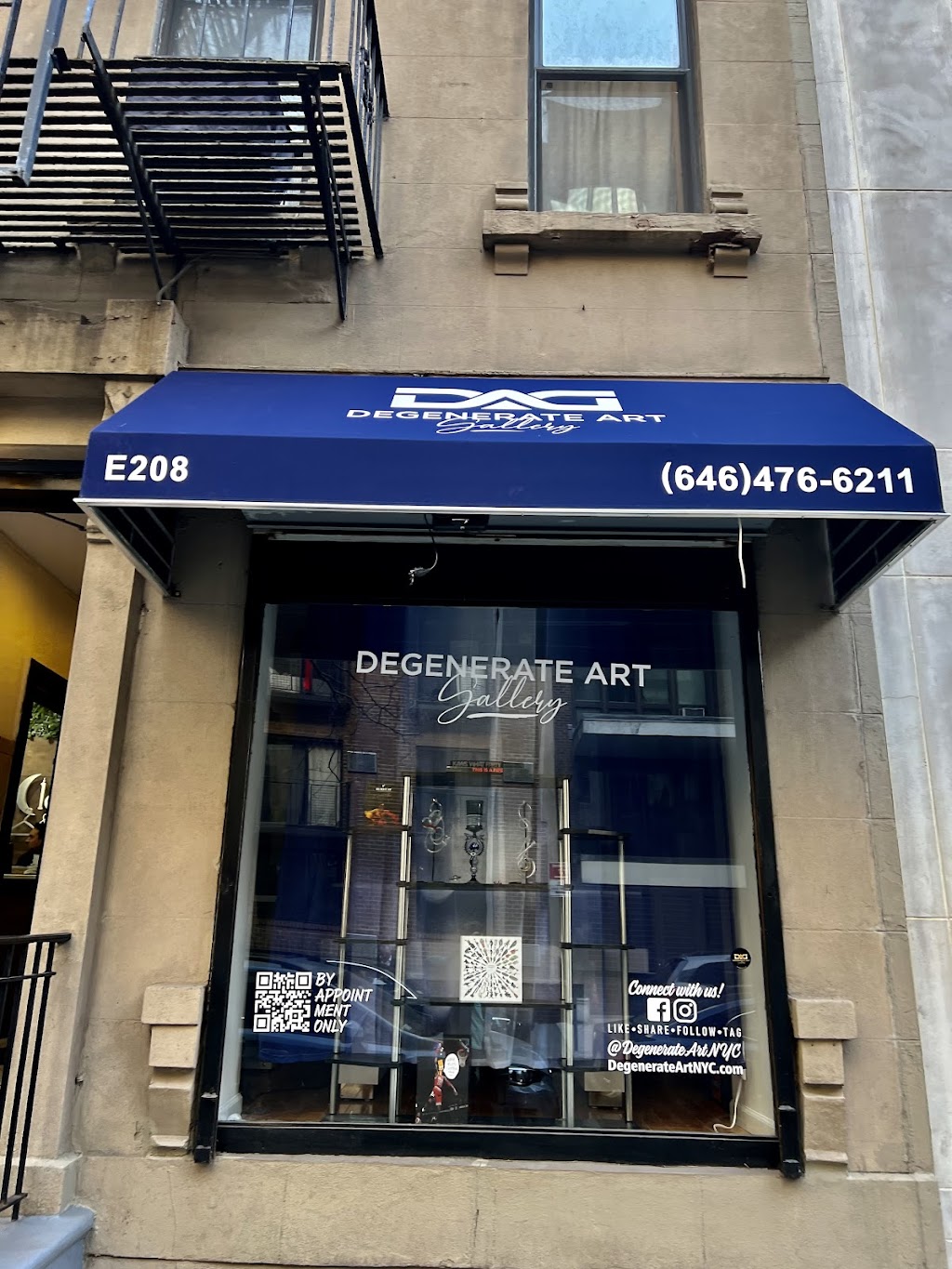 Degenerate Art Gallery | 208 E 73rd St, New York, NY 10021 | Phone: (646) 476-6211