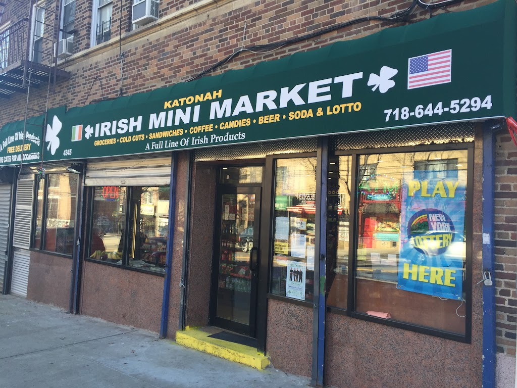 Katonah Irish Minimarket | 4345 Katonah Ave, The Bronx, NY 10470 | Phone: (718) 644-5294