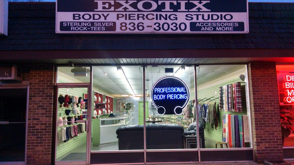 Exotix Body Piercing Studio | 1905 NJ-88, Brick Township, NJ 08724 | Phone: (732) 836-3030