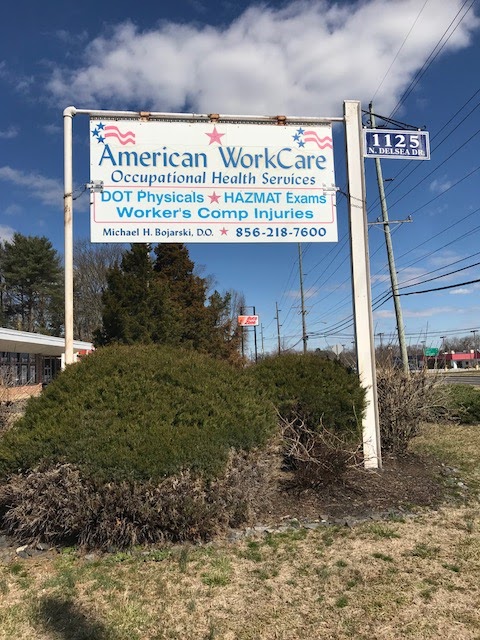 American WorkCare the office of Michael H. Bojarski, D.O. | 1125 Delsea Dr, Glassboro, NJ 08028 | Phone: (856) 218-7600