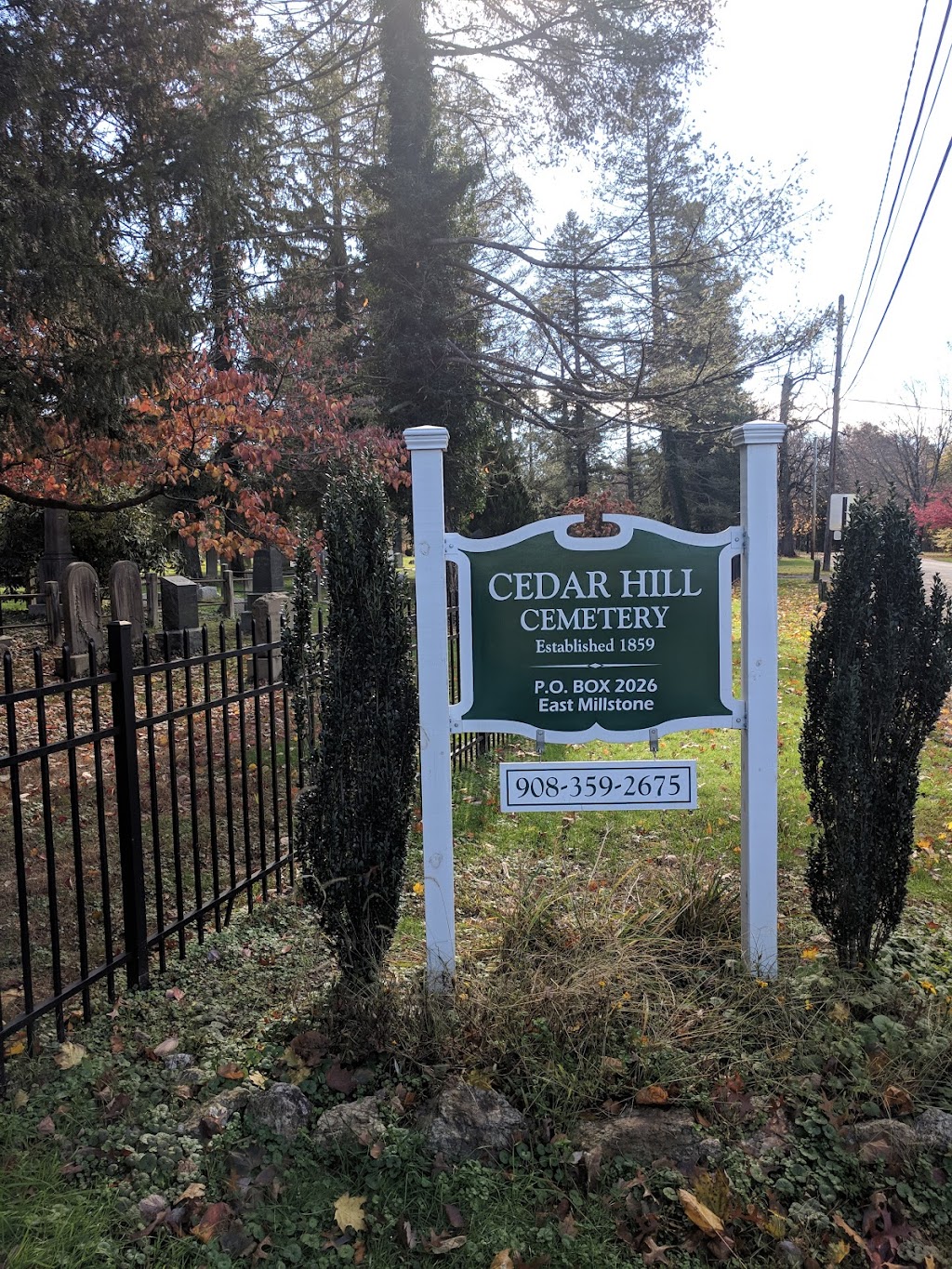 Cedar Hill Cemetery | 43 Wortman St, Somerset, NJ 08873 | Phone: (908) 369-2675