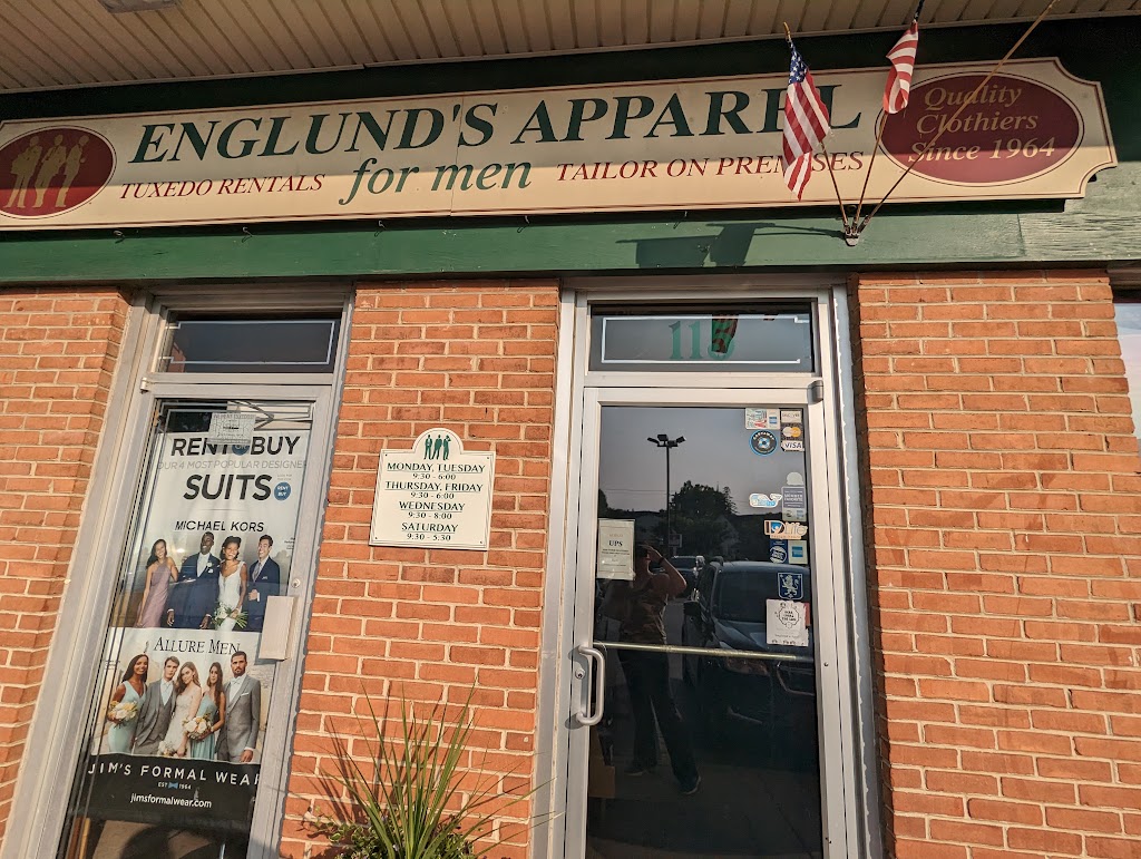 Englunds Apparel For Men | 115 W King St, Malvern, PA 19355 | Phone: (610) 644-9315