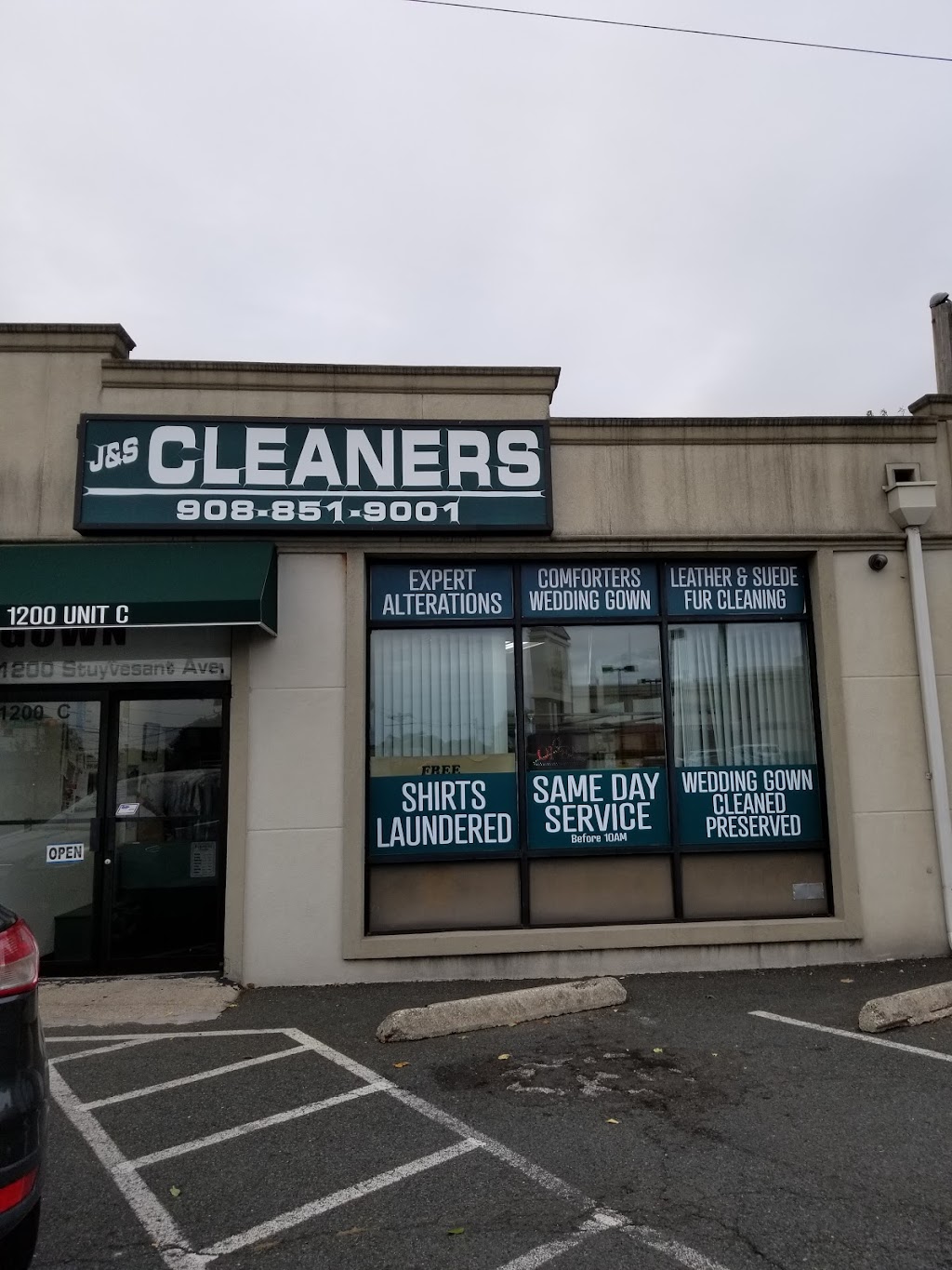 J & S Cleaners | 1200 Stuyvesant Ave., Union, NJ 07083 | Phone: (908) 851-9001