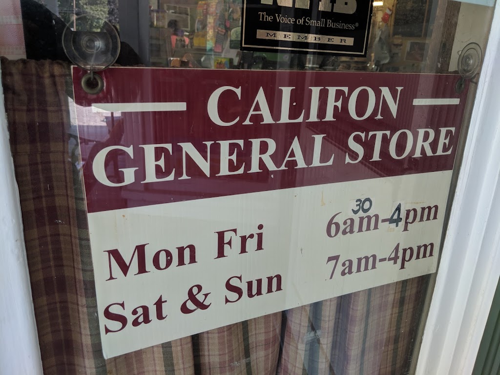 Califon General Store | 75 Main St, Califon, NJ 07830 | Phone: (908) 832-2114