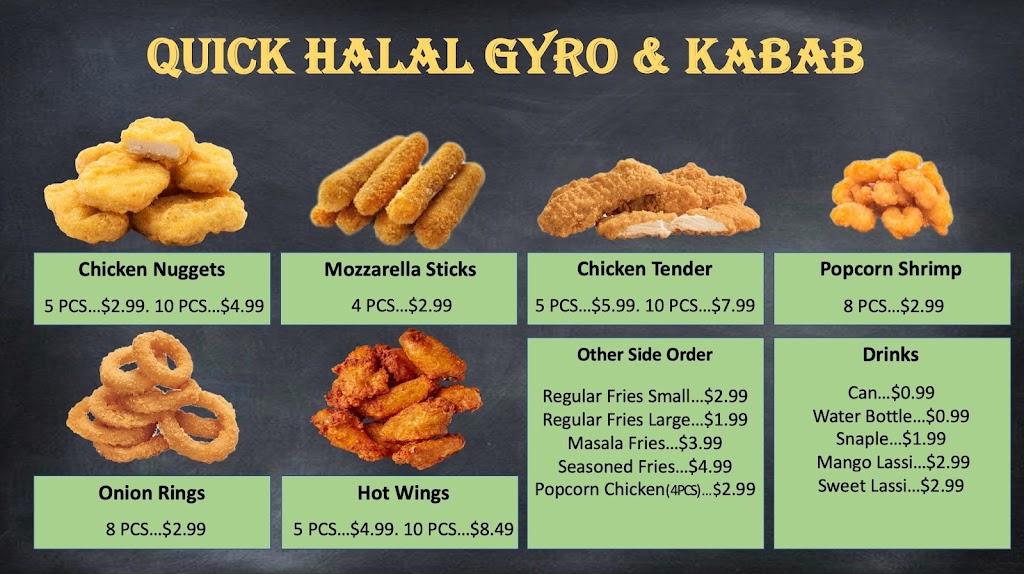 Quick Halal Gyro & Kebab | 821 Elmont Rd, Elmont, NY 11003 | Phone: (516) 284-6415