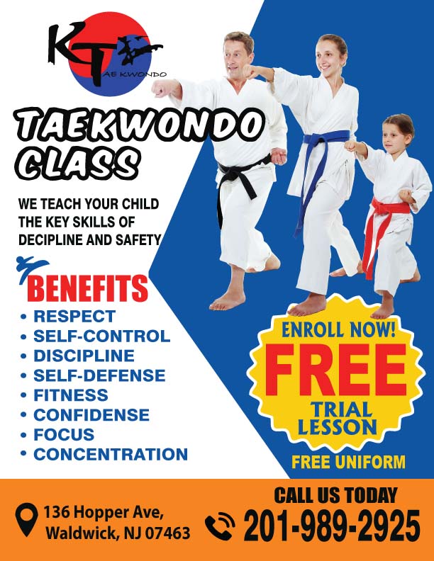 KT Taekwondo | 136 Hopper Ave, Waldwick, NJ 07463 | Phone: (201) 989-2925