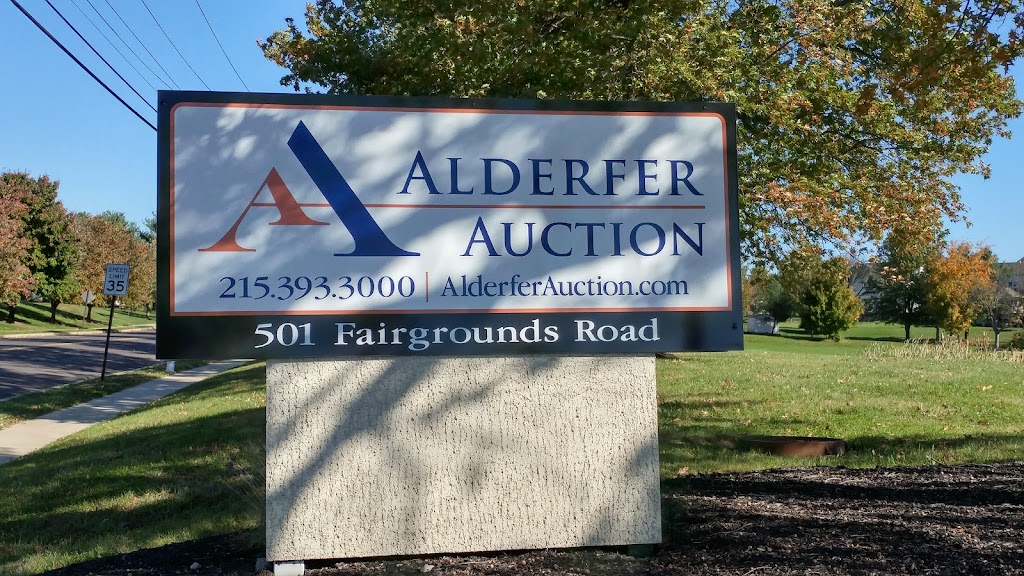 Alderfer Auction | 501 Fairgrounds Rd, Hatfield, PA 19440 | Phone: (215) 393-3000