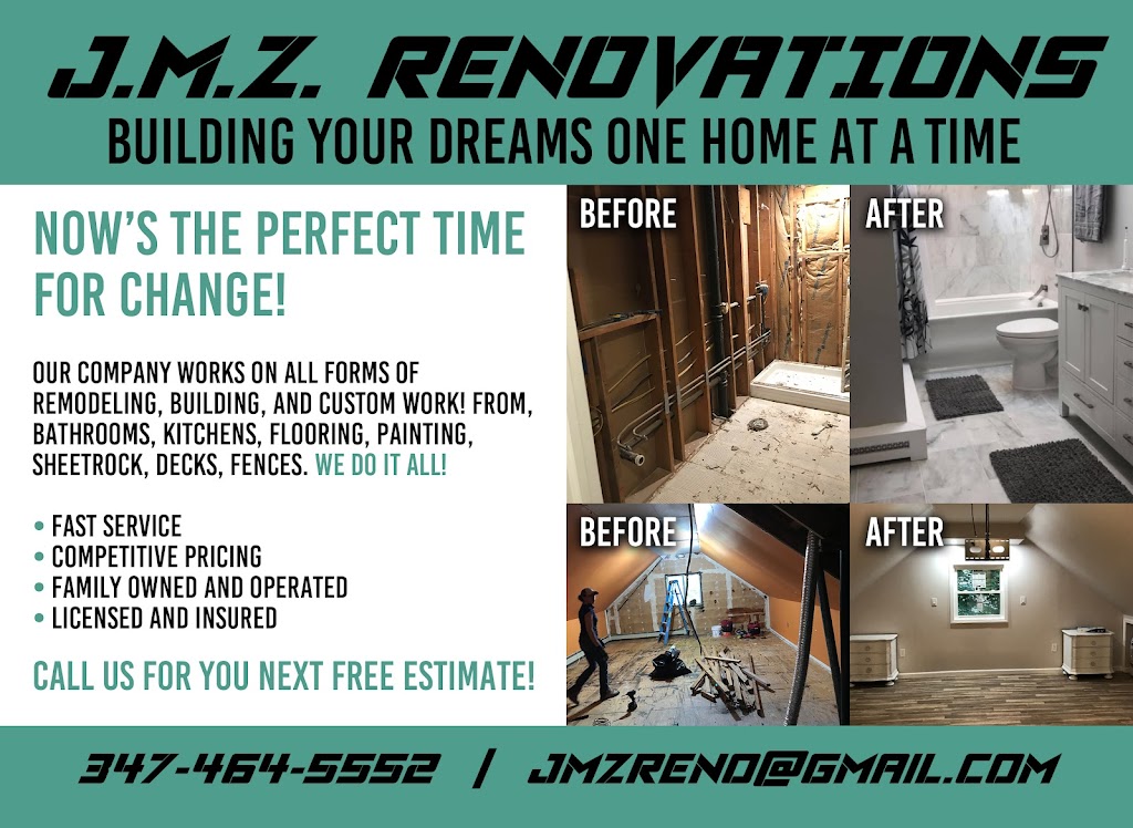 J.M. Zupanc Renovations, INC. | 79 Nottingham Dr, Middle Island, NY 11953 | Phone: (347) 464-5552