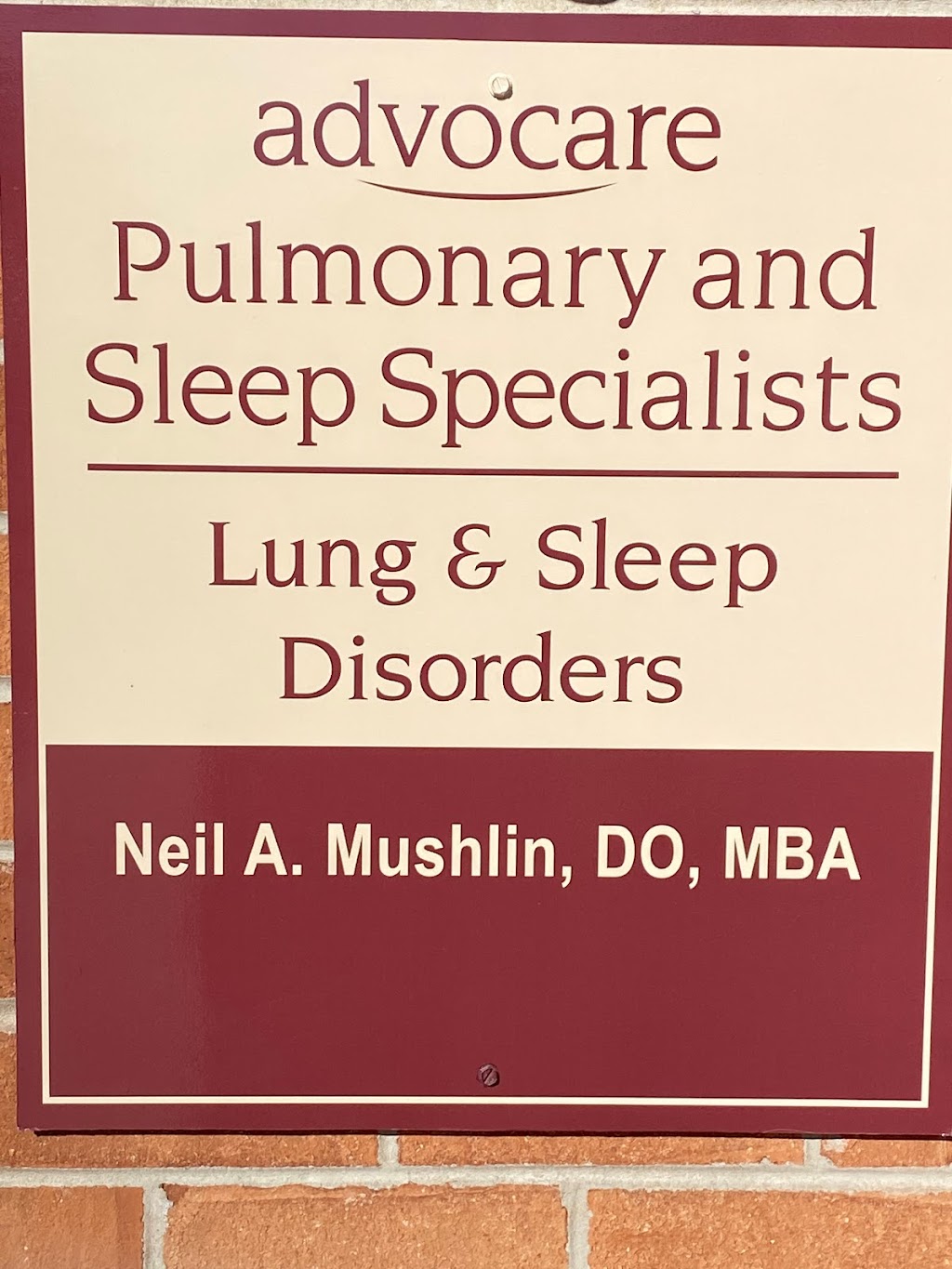 Advocare Pulmonary & Sleep Specialists: Neil A. Mushlin, DO, MBA | 1593 McDaniel Dr, West Chester, PA 19380 | Phone: (484) 999-2100