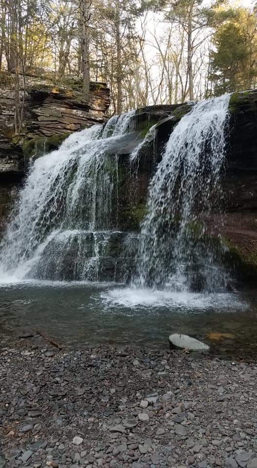 Crystal Brook Resort Waterfall | 400 Winter Clove Rd, Round Top, NY 12473 | Phone: (518) 622-3751