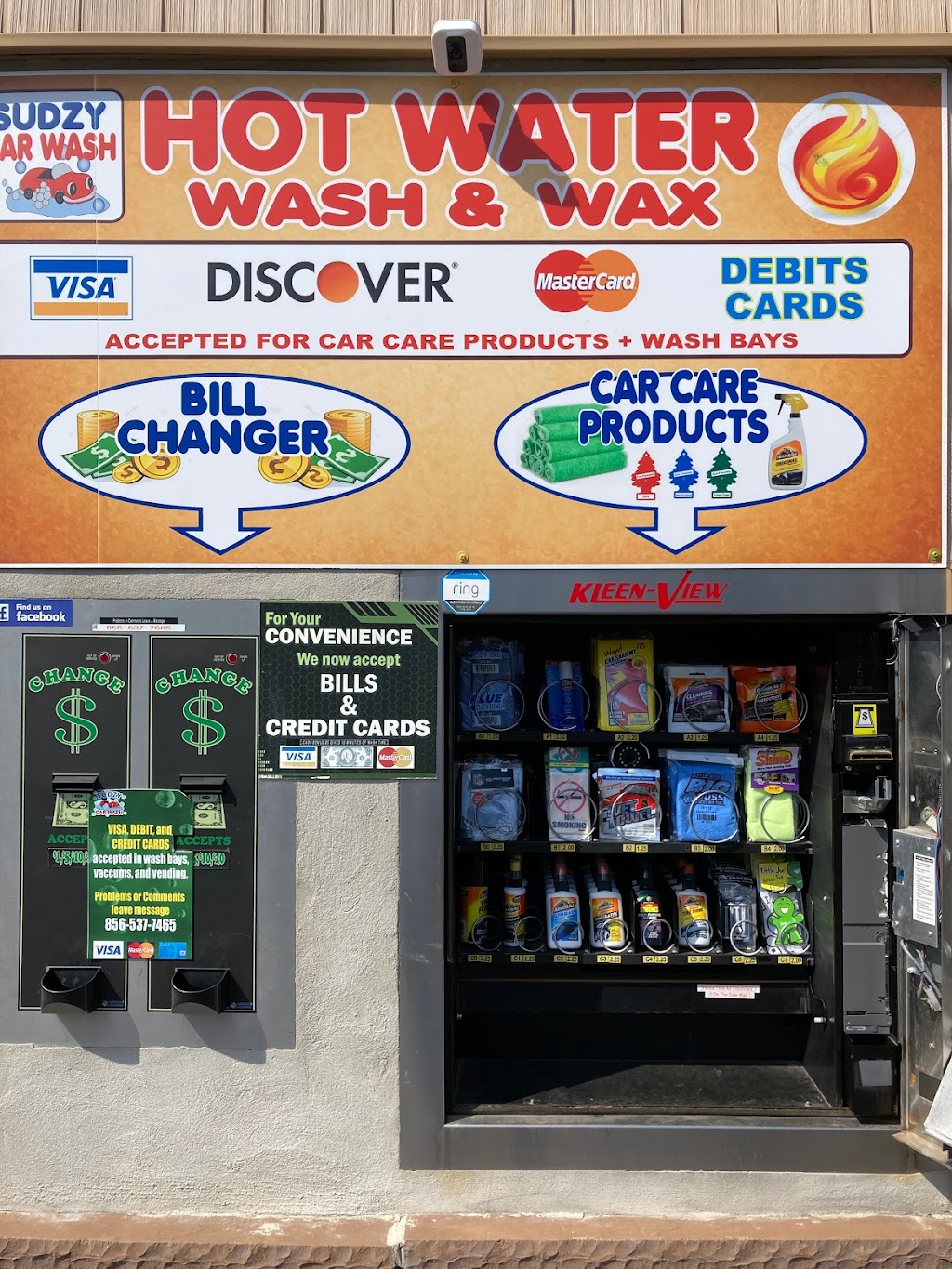 Sudzy Car Wash | 511 Glassboro Rd, Woodbury Heights, NJ 08097 | Phone: (856) 537-7465