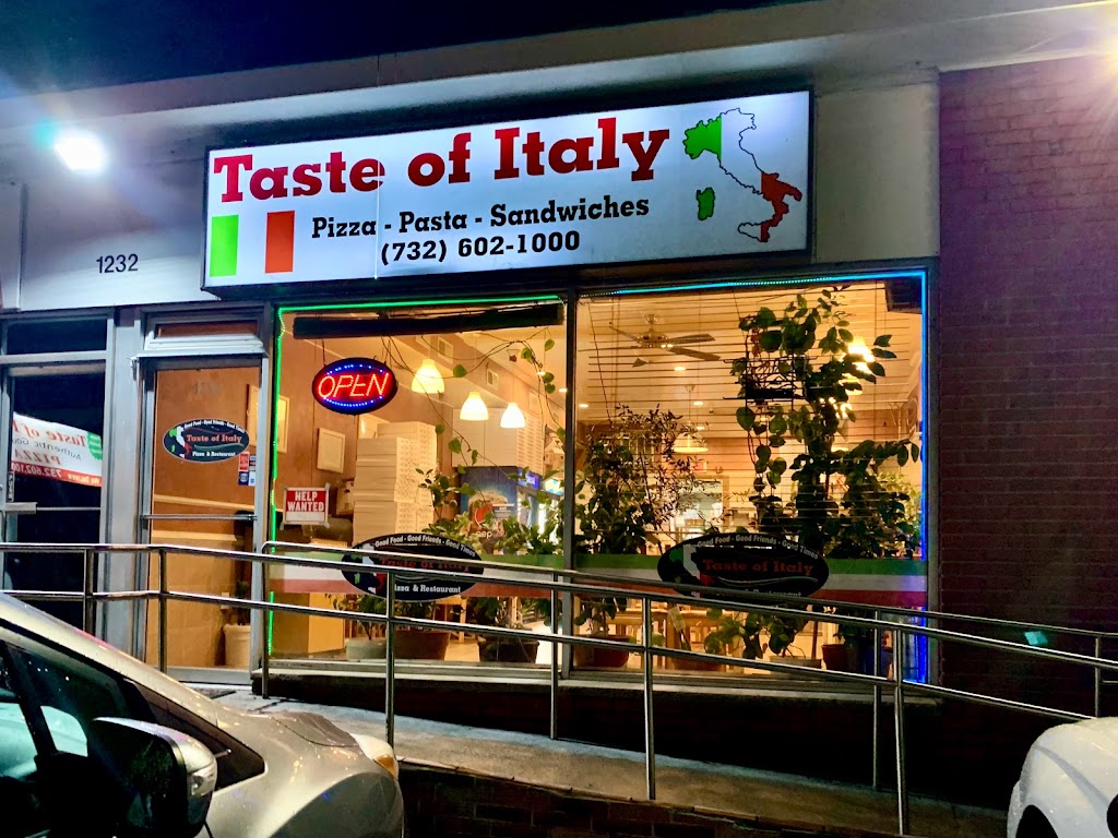 Taste of Italy | 1232 St Georges Ave, Avenel, NJ 07001 | Phone: (732) 602-1000