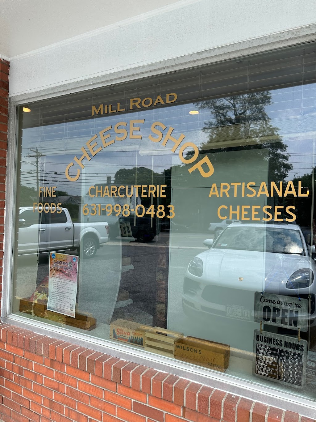 Mill Road Cheese Shop | 216 Mill Rd, Westhampton Beach, NY 11978 | Phone: (631) 998-0483