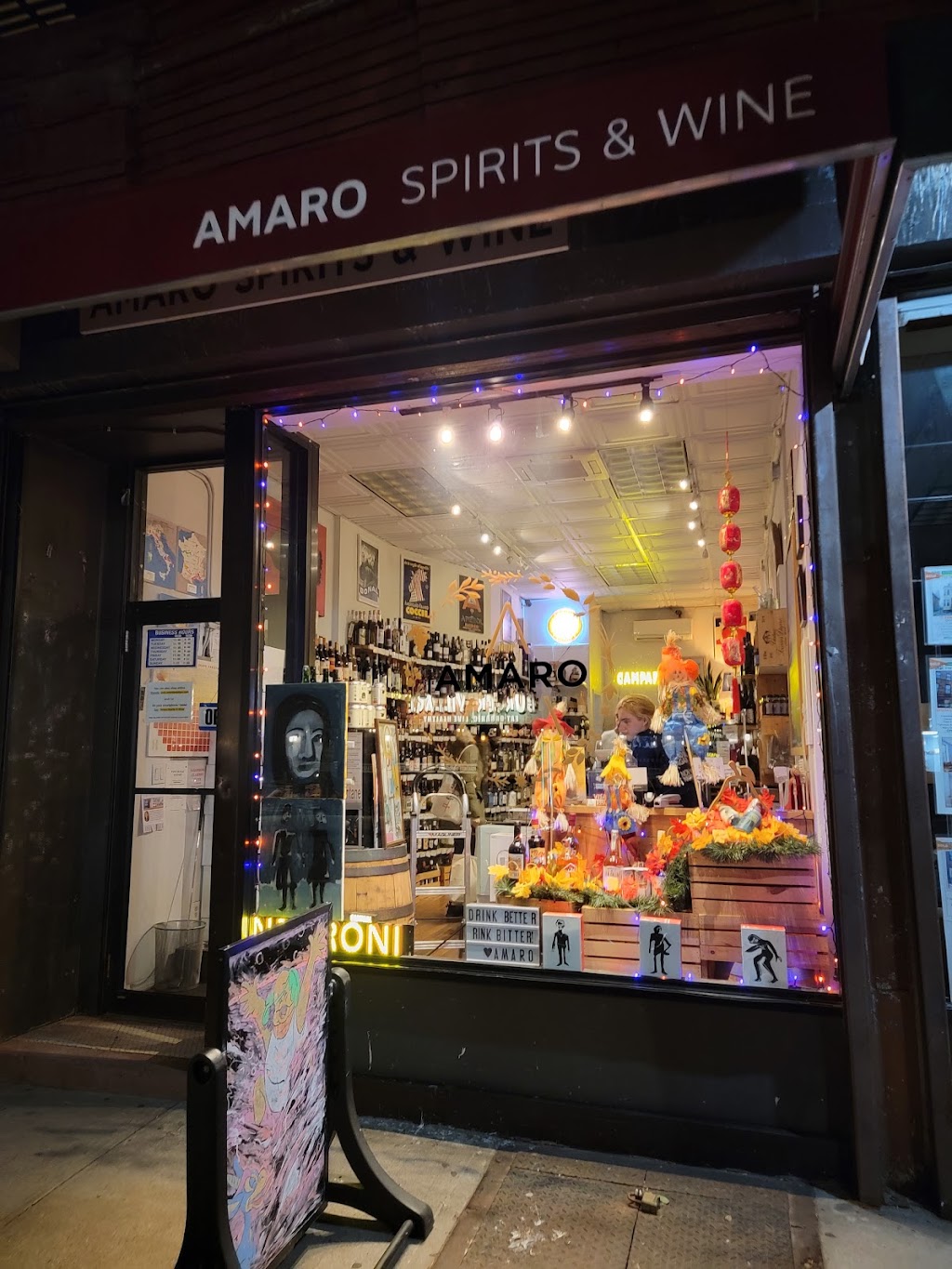 Amaro Spirits & Wine | 211 7th Ave, Brooklyn, NY 11215 | Phone: (347) 689-2660