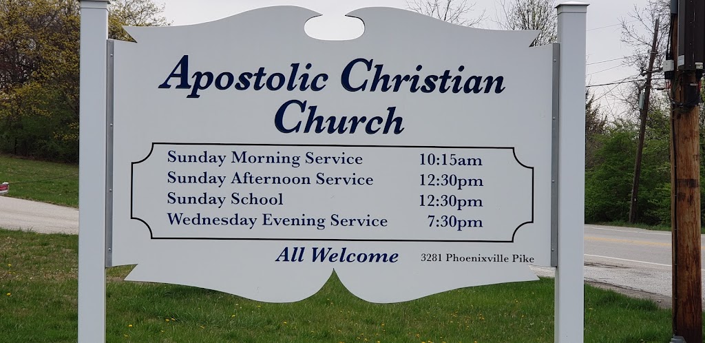 Apostolic Christian Church | 3281 Phoenixville Pike, Malvern, PA 19355 | Phone: (610) 296-4860