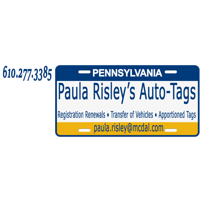 Paula Risleys Auto Tags | 475 E Church Rd, King of Prussia, PA 19406 | Phone: (610) 277-3385