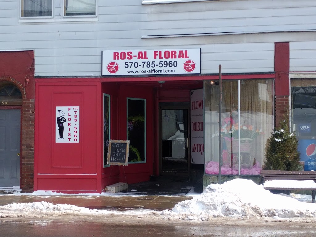 Ros-Al Floral | 510 Main St, Forest City, PA 18421 | Phone: (570) 785-5960