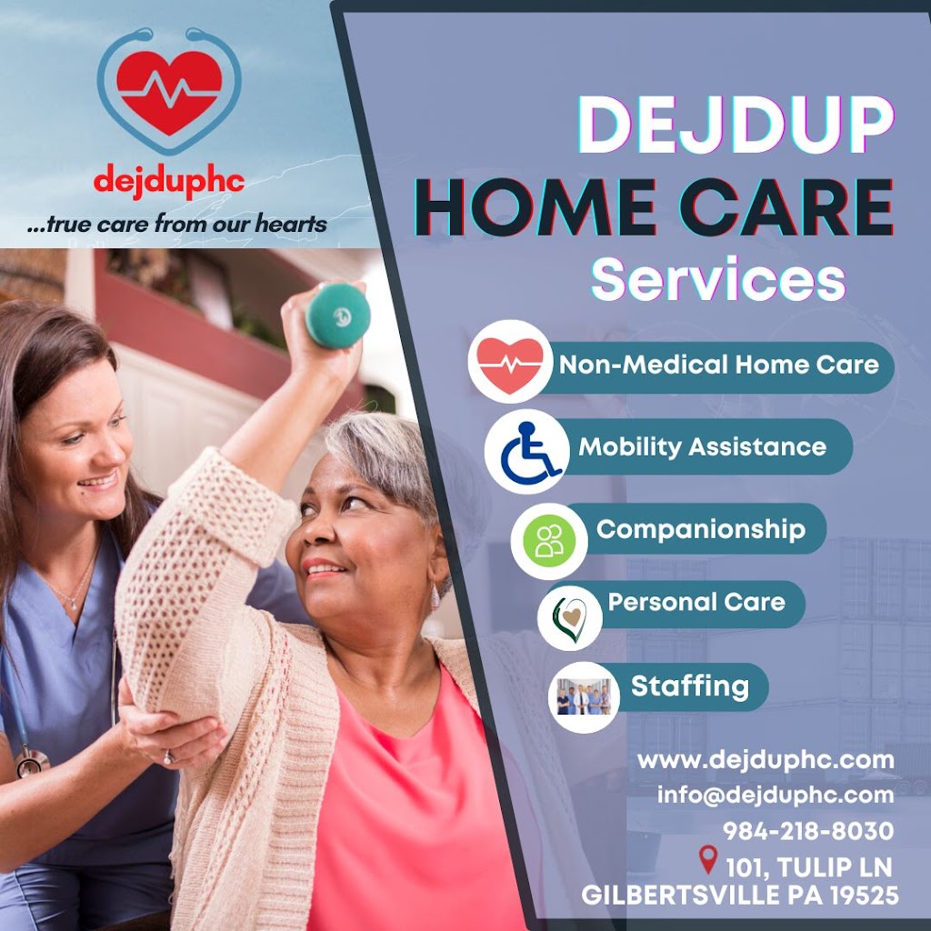 Dejdup Home Care | 101 Tulip Ln, Gilbertsville, PA 19525 | Phone: (984) 218-8030