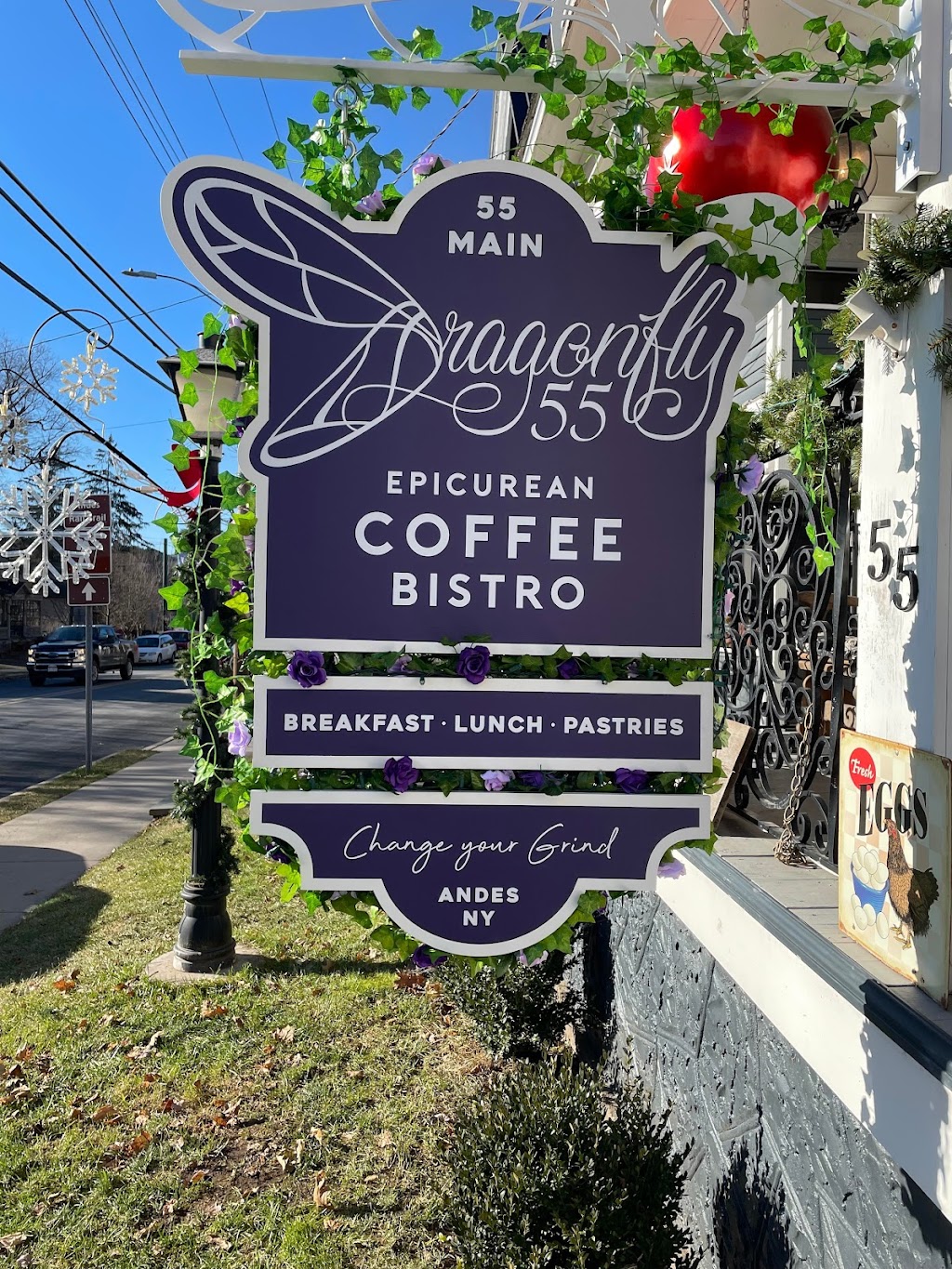 Dragonfly55 Epicurean Coffee Bistro | 55 Main St, Andes, NY 13731 | Phone: (845) 676-3322