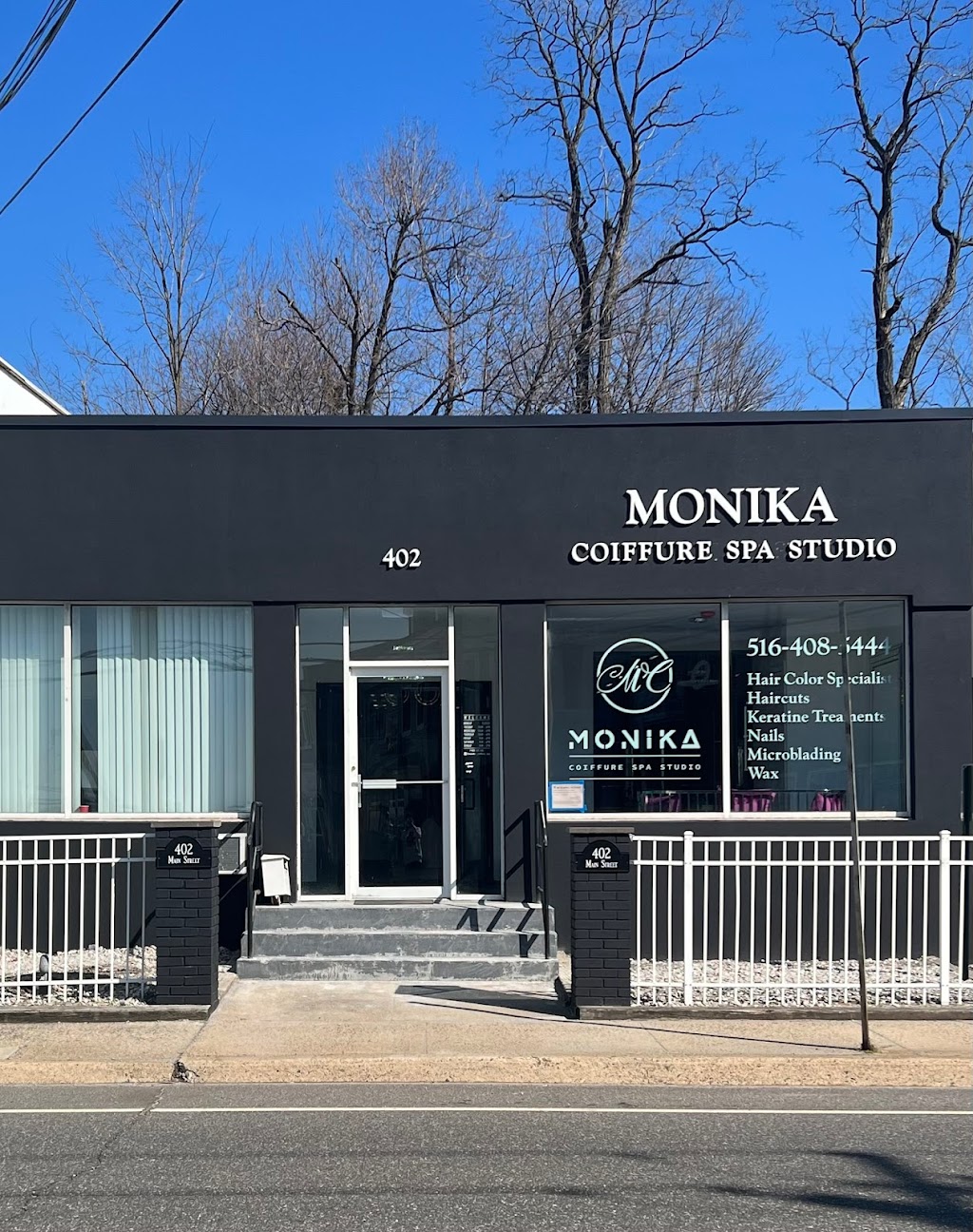 Monika Coiffure Spa Studio | 402 Main St, Port Washington, NY 11050 | Phone: (516) 408-5444