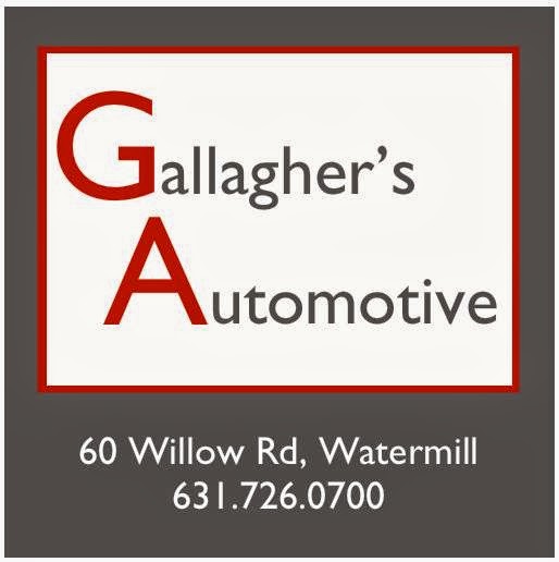 Gallaghers Automotive | 60 Willow Rd, Water Mill, NY 11976 | Phone: (631) 726-0700