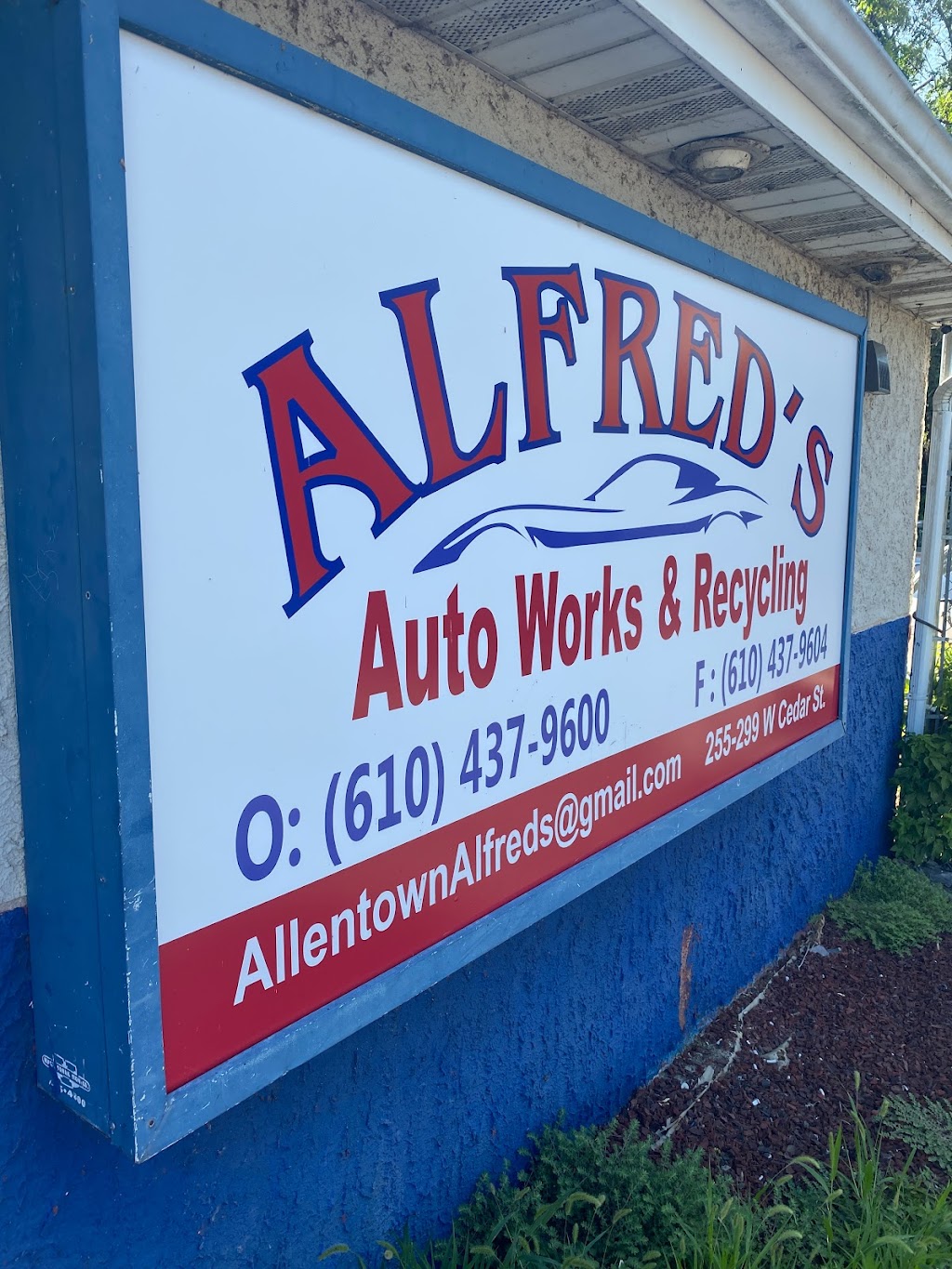 Alfred’s Auto Works & Recycling | 299 Cedar St, Allentown, PA 18102 | Phone: (610) 437-9600