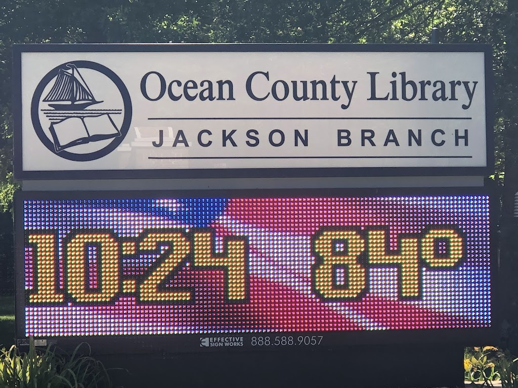 Ocean County Library, Jackson Branch | 2 Jackson Dr, Jackson Township, NJ 08527 | Phone: (732) 928-4400