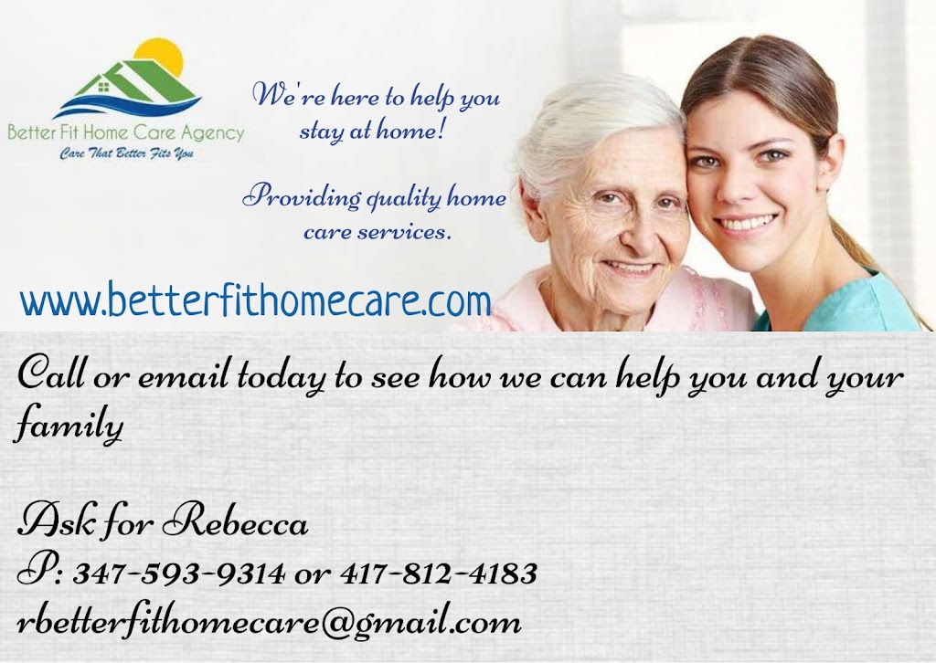 Better Fit Home Care Agency LLC | 2110 Allentown Rd Unit 51, Milford Square, PA 18935 | Phone: (347) 593-9314