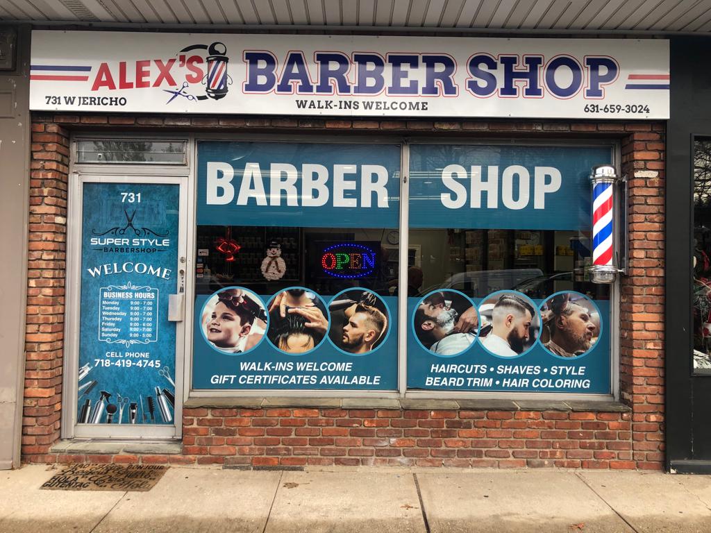 Alexs Barber Shop | 731 W Jericho Turnpike, Huntington, NY 11743 | Phone: (602) 384-5628