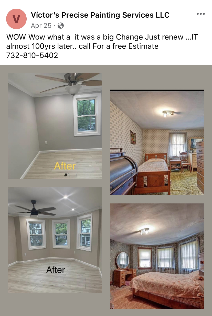 Victors Precise Painting Services LLC | 97 Barkalow Ave, Freehold, NJ 07728 | Phone: (732) 810-5402