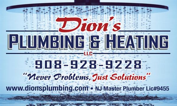 Dions Plumbing & Heating | 813 Jerusalem Rd, Scotch Plains, NJ 07076 | Phone: (908) 928-9228