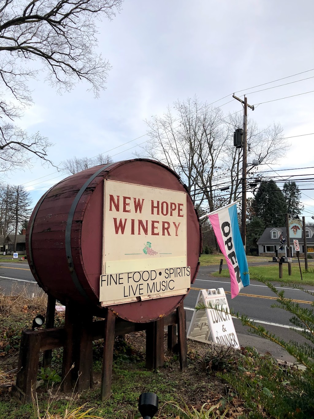 The Tavern at New Hope Winery | 6123 Lower York Rd, New Hope, PA 18938 | Phone: (215) 794-2331
