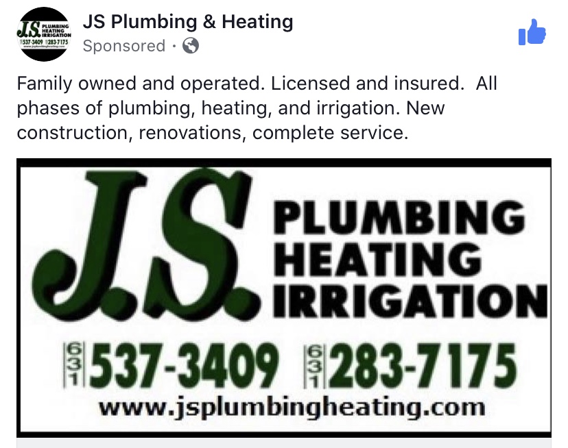 JS Plumbing & Heating | 2405 Main St, Bridgehampton, NY 11932 | Phone: (631) 537-3409