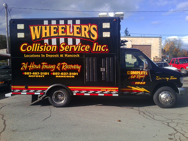 Wheelers Collision Service, Inc. | 32 Oak St, Deposit, NY 13754 | Phone: (607) 467-3101