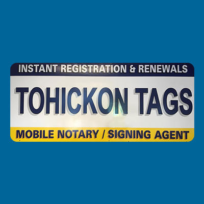 Tohickon Tags and Business Services | 4333 Durham Rd (Rte, 412, Kintnersville, PA 18930 | Phone: (610) 847-8686