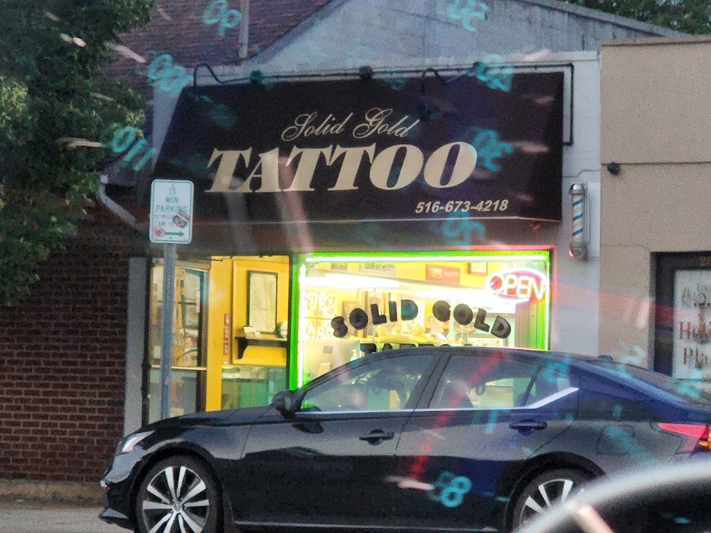 Solid Gold Tattoo Shop | 253 Meacham Ave, Elmont, NY 11003 | Phone: (516) 673-4218