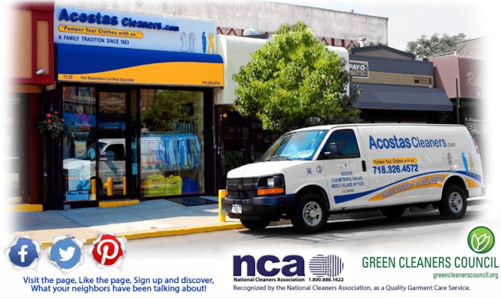 Acostas Cleaners | 73-20 Metropolitan Ave, Queens, NY 11379 | Phone: (718) 326-4572