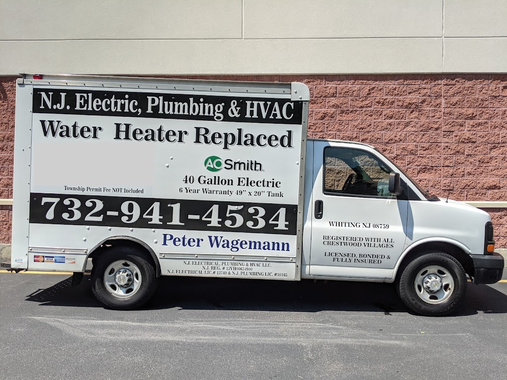 Water Heater Replaced by N.J. Electric, Plumbing & HVAC | 103 Lacey Rd, Manchester Township, NJ 08759 | Phone: (732) 941-4534