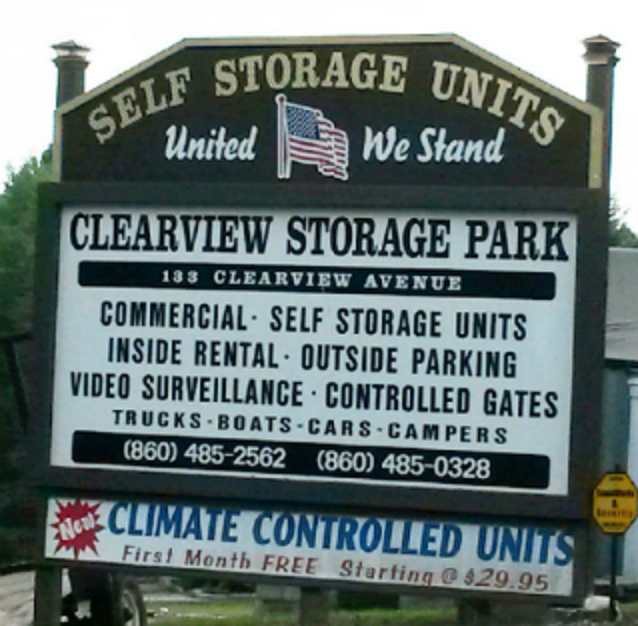 Clearview Storage Park LLC | 133 Clearview Ave # A, Harwinton, CT 06791 | Phone: (860) 485-0328