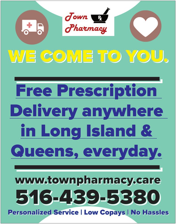 Town Pharmacy | 96 Horace Harding Blvd, Great Neck, NY 11020 | Phone: (516) 439-5380