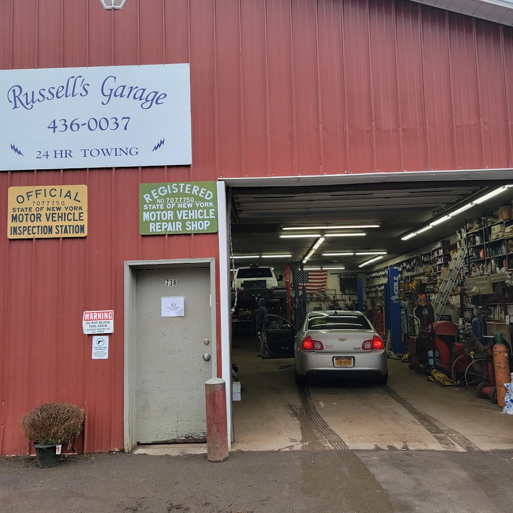 Russells Garage | 738 Loch Sheldrake Hurleyville Rd, Loch Sheldrake, NY 12759 | Phone: (845) 436-0037