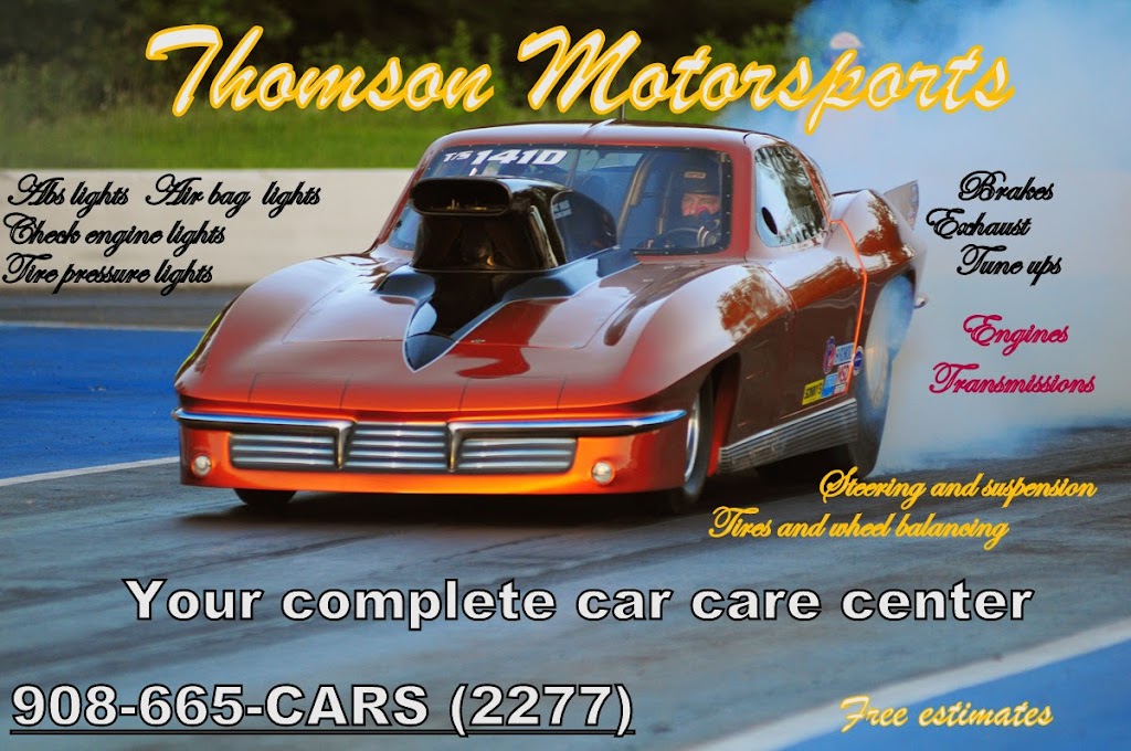 Thomson Motorsports | 10 Summit Ave, Berkeley Heights, NJ 07922 | Phone: (908) 665-2277