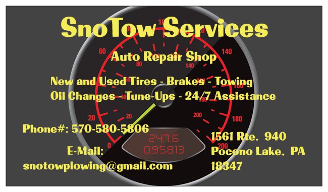SnoTow Services | 1561 PA-940, Pocono Lake, PA 18347 | Phone: (570) 580-5806