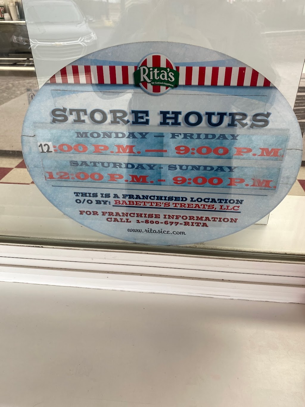 Ritas Italian Ice & Frozen Custard | 1468 Buck Rd Village Shires Shopping Center Unit B, 1, Holland, PA 18966 | Phone: (215) 504-1969