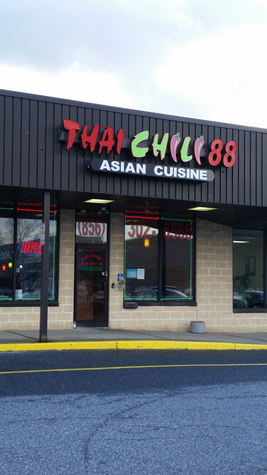 Thai Chili 88 | 3 Shoppers Ln, Turnersville, NJ 08012 | Phone: (856) 302-6566
