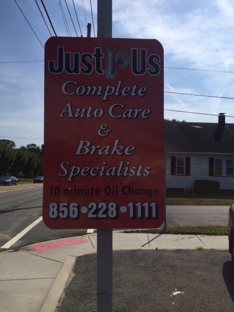 Just Us Complete Auto Care & Quick Lube | 1400 Hurffville Rd, Woodbury, NJ 08096 | Phone: (856) 228-1111