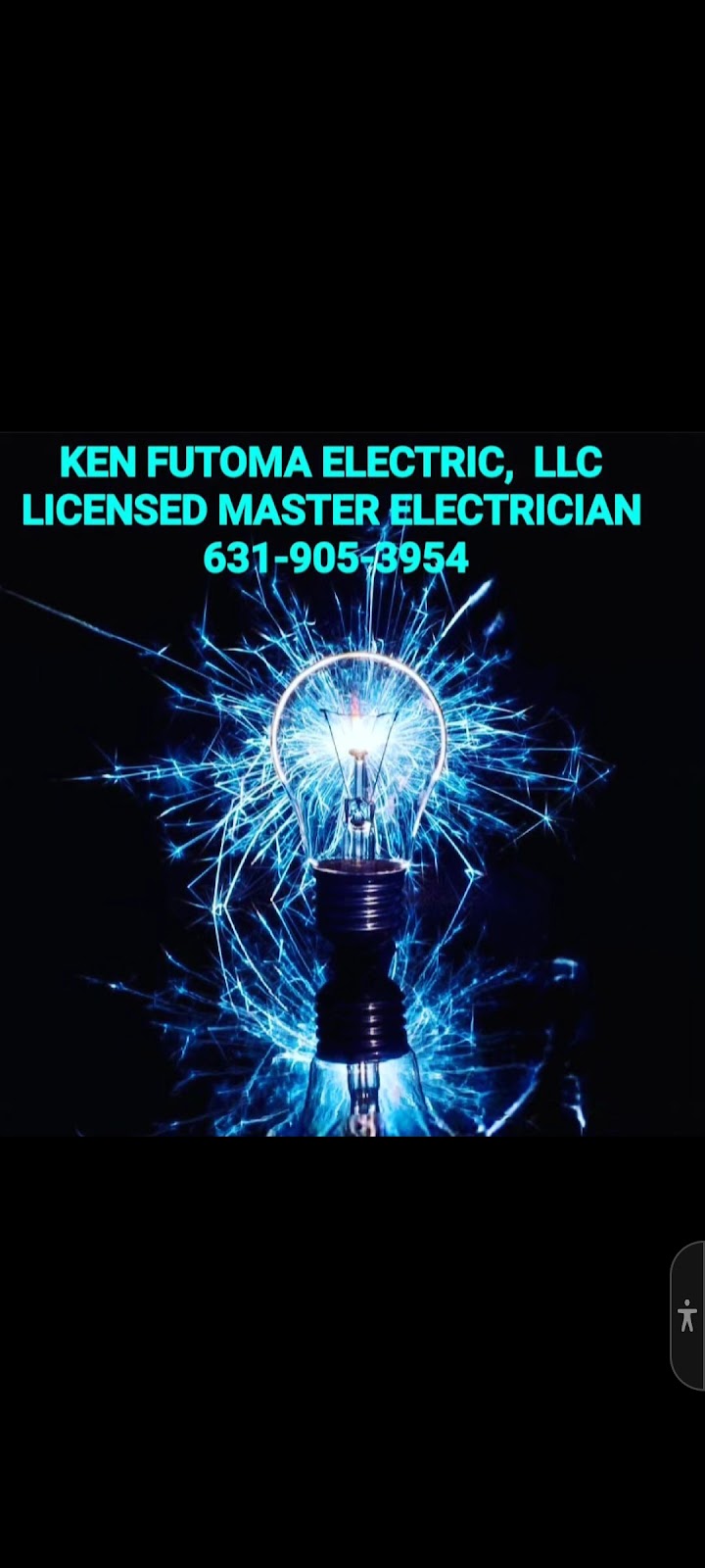 Ken Futoma ELECTRICAL CONTRACTING, LLC | 36 Kyle Rd, Hampton Bays, NY 11946 | Phone: (203) 871-1516