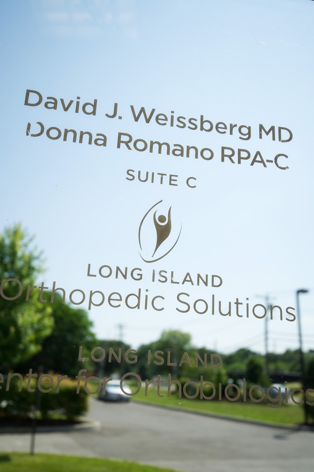 Weissberg David J MD d/b/a Long Island Orthopedic Solutions | 379 Oakwood Rd Suite C, Huntington Station, NY 11746 | Phone: (631) 351-0295